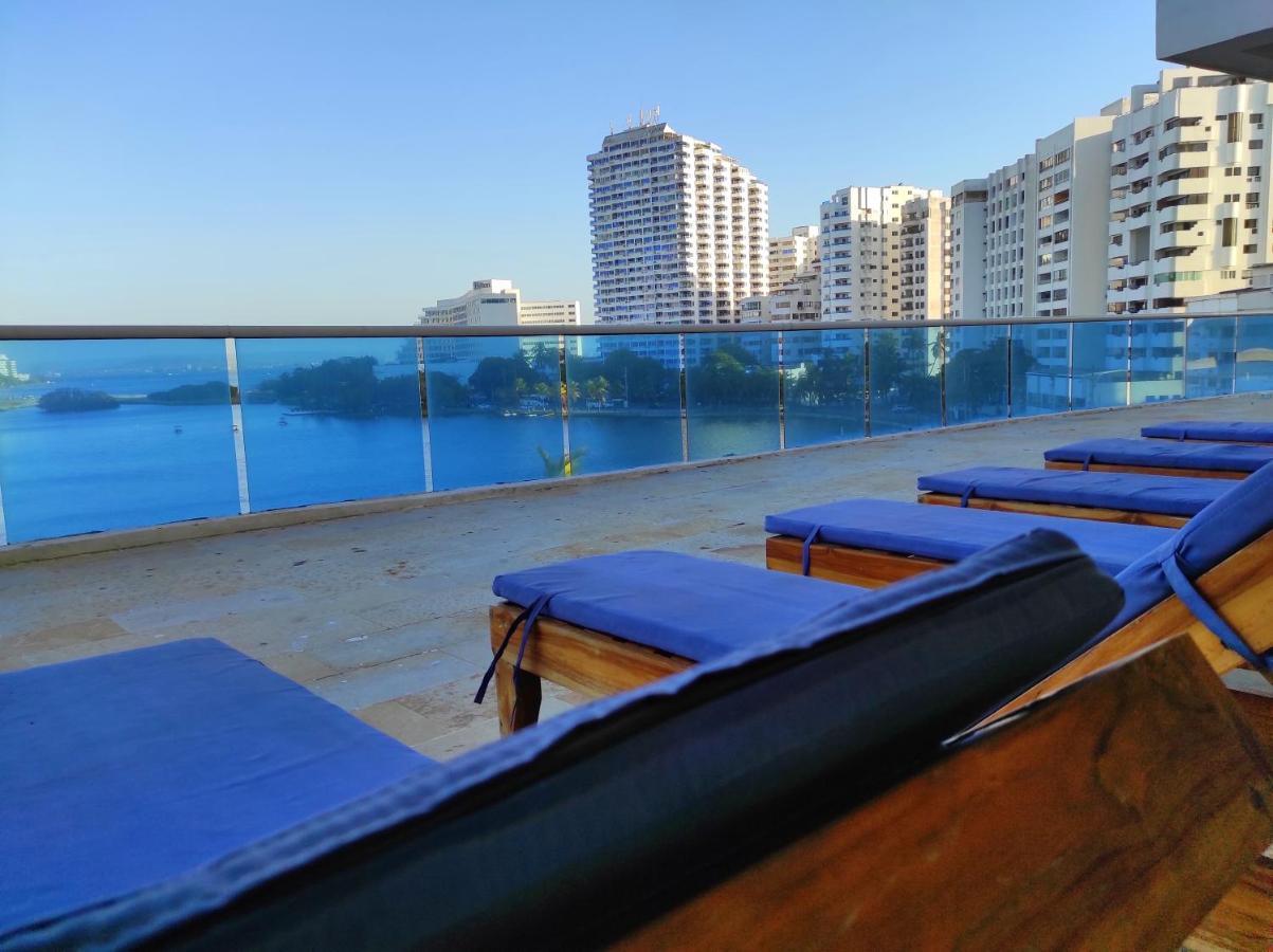 Apartamento De Lujo Con Vista Al Mar - Excelente Ubicacion Cartagena Eksteriør billede