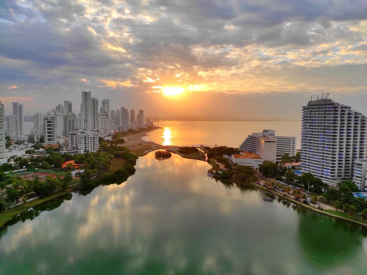 Apartamento De Lujo Con Vista Al Mar - Excelente Ubicacion Cartagena Eksteriør billede