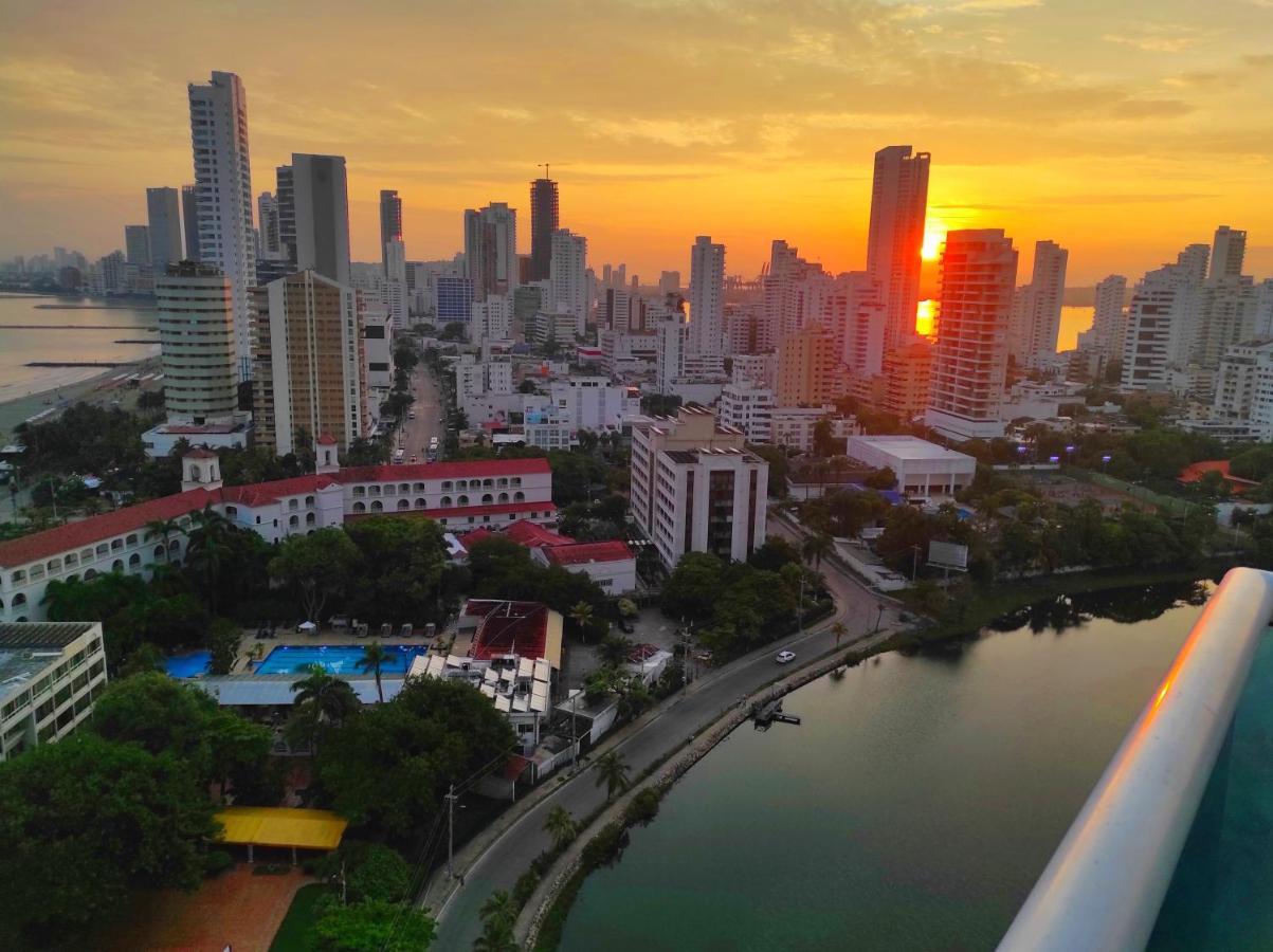 Apartamento De Lujo Con Vista Al Mar - Excelente Ubicacion Cartagena Eksteriør billede