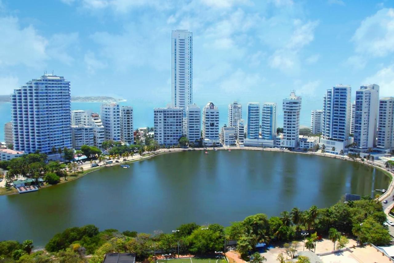 Apartamento De Lujo Con Vista Al Mar - Excelente Ubicacion Cartagena Eksteriør billede
