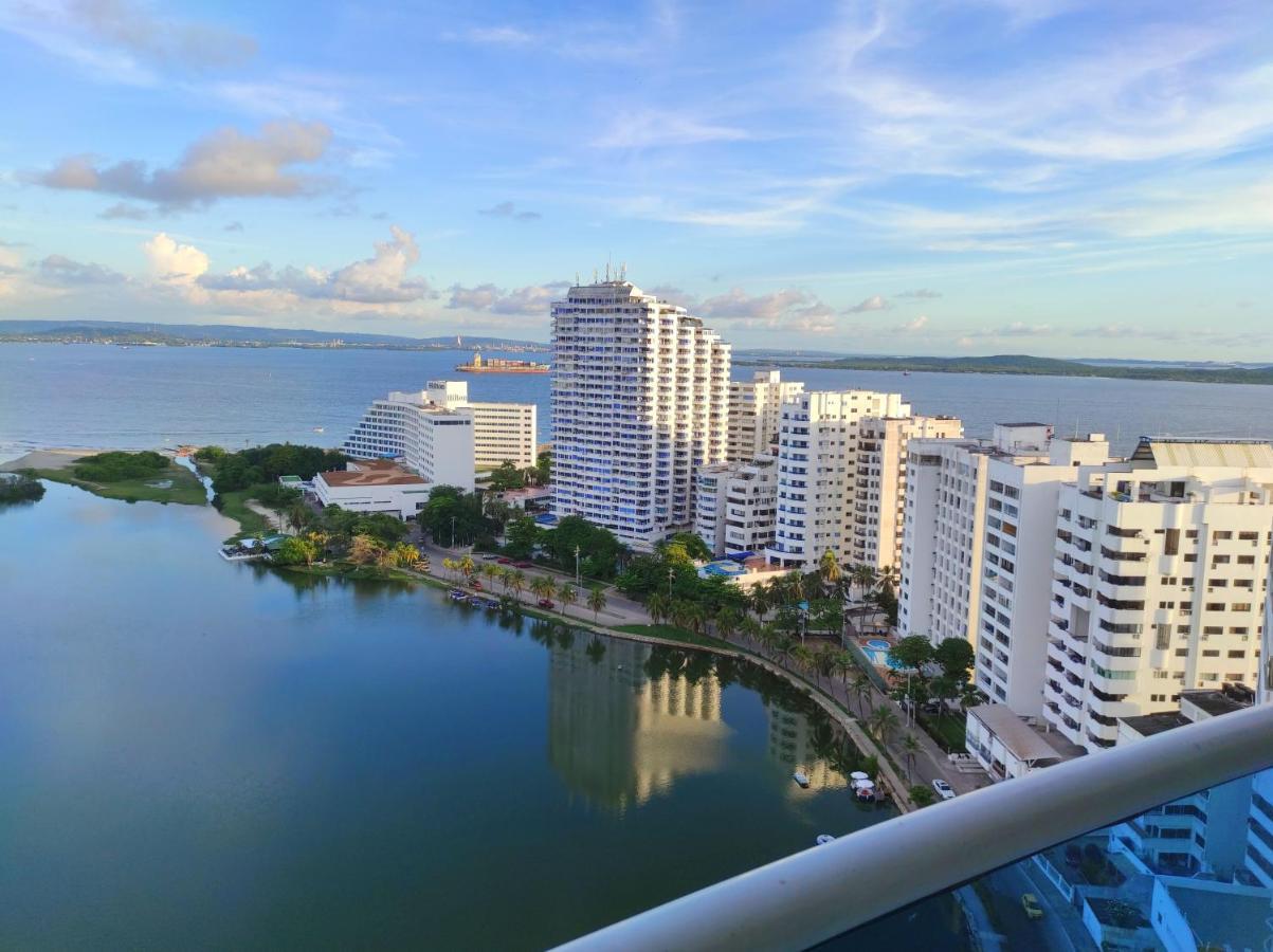 Apartamento De Lujo Con Vista Al Mar - Excelente Ubicacion Cartagena Eksteriør billede