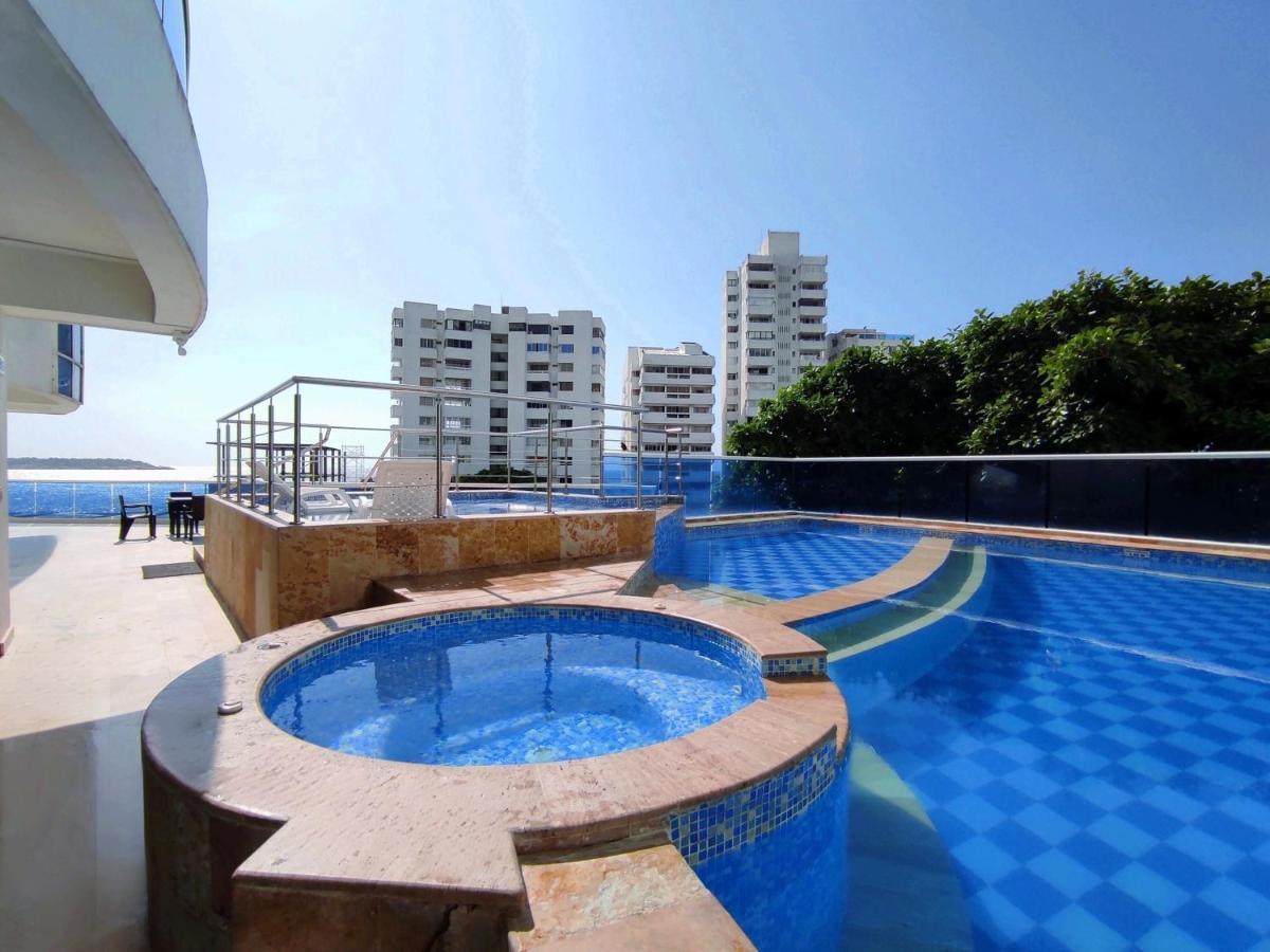 Apartamento De Lujo Con Vista Al Mar - Excelente Ubicacion Cartagena Eksteriør billede